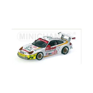 400046423 MINICHAMPS 1:43 PORSCHE 911 GT3 RSR BERNHARD BERGMEISTER MAASSEN  WINNERS 12H SEBRING 04