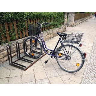 Fahrradständer BIKEBOY München für 5 Fahrräder Scheibenbremse geschützt verzinkt
