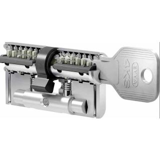41/41 EVVA 4KS Profilzylinder Schließzylinder mit 5 Schlüssel lock cylinder cylindre de serrure Gefahrenschließung