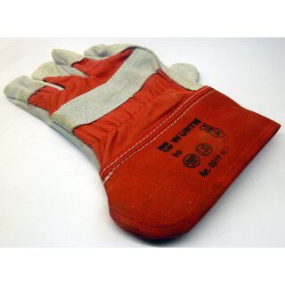 5350000110 Wrth Handschuhe Arbeitshandschuhe Rindspaltlederhandschuh, 3,99
