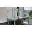 Restposten BALKON Stahlbalkon Balkonanlage Bausatz 3,8m x 1,5m Selbstmontage