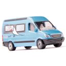 1559 Siku Mercedes Sprinter Campervan blau