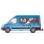 1559 Siku Mercedes Sprinter Campervan blau