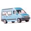 1559 Siku Mercedes Sprinter Campervan blau